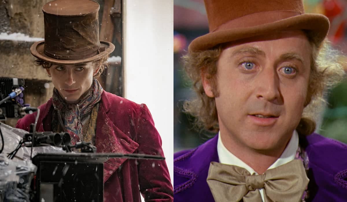 Confira a primeira foto de Timothée Chalamet como Willy Wonka