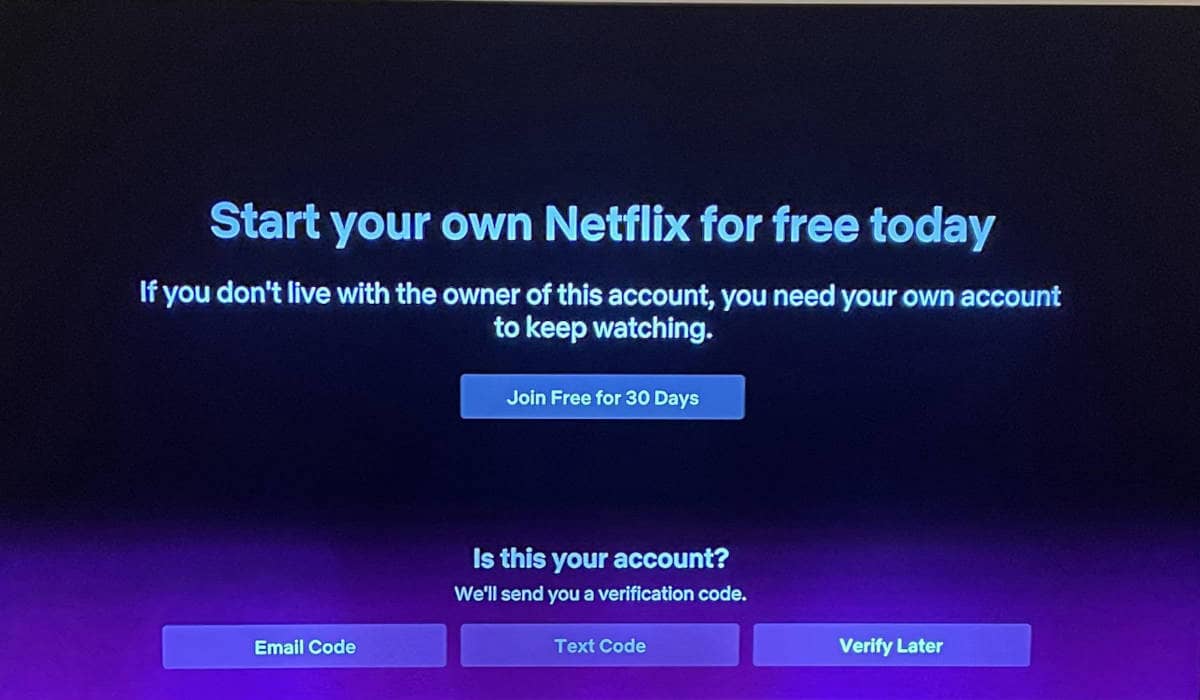 Netflix testa recurso que proíbe compartilhamento de senha