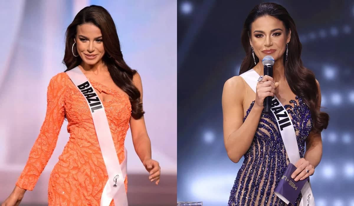 Brasileira Julia Gama fica em 2º lugar no Miss Universo
