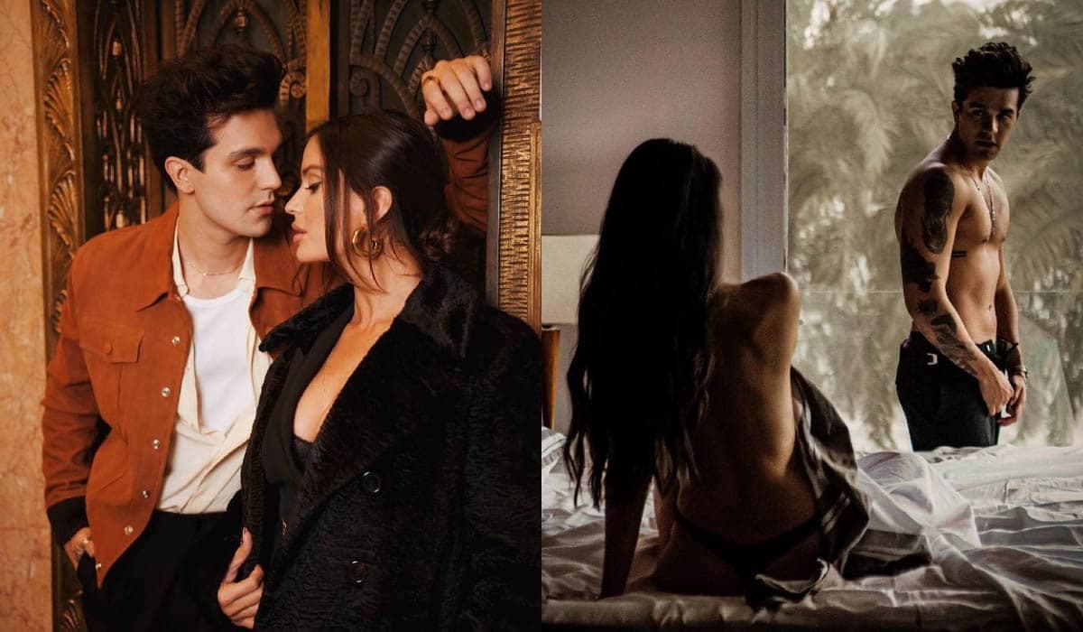 Dispensado por Juliette, Luan Santana grava clipe de 'Morena' com Natalia Barulich