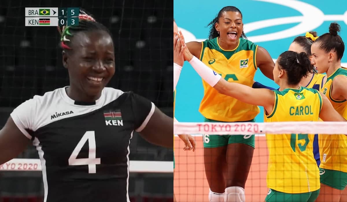 Brasil vence o Quênia e enfrenta as russas nas quartas do vôlei feminino nas Olimpíadas