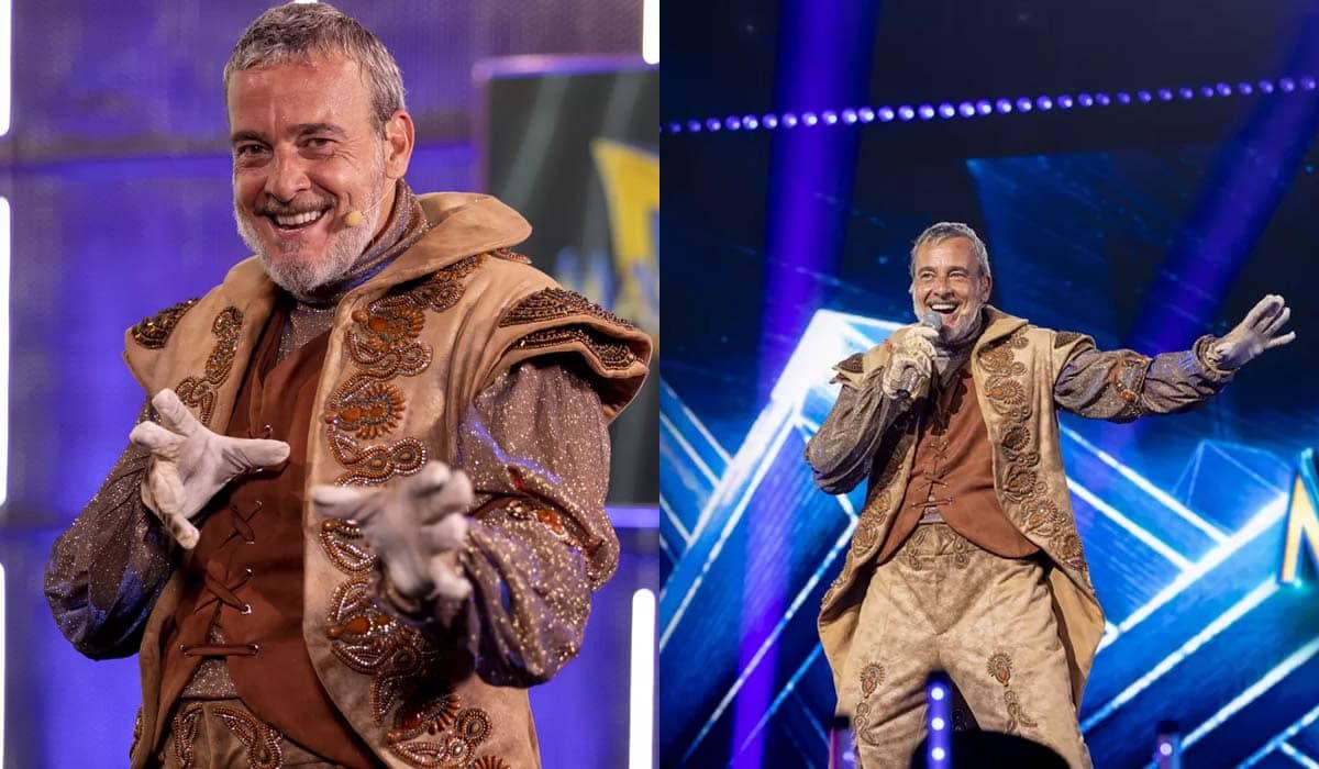Alexandre Borges era a Onça-Pintada do The Masked Singer Brasil