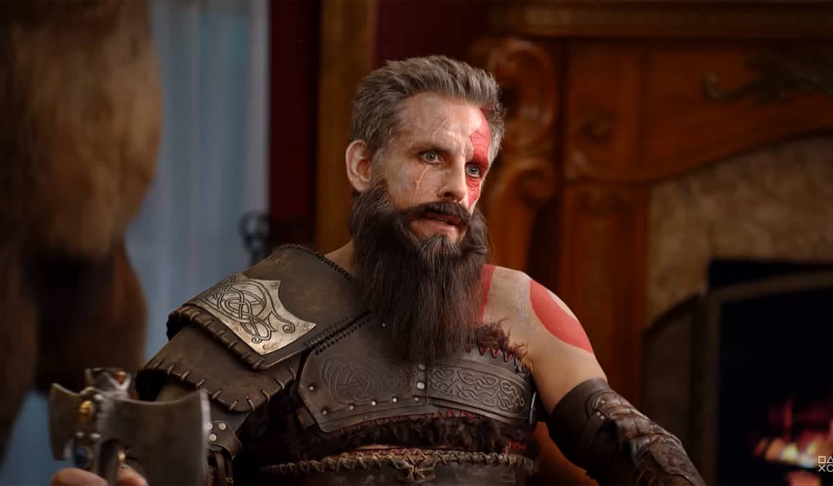 God Of War Ragnarök ganha novo trailer com Ben Stiller