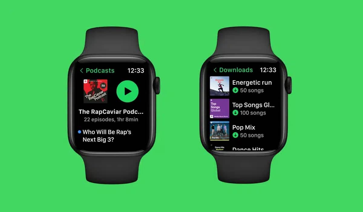 Em nova atualização, Spotify apresenta interface voltada para WatchOS