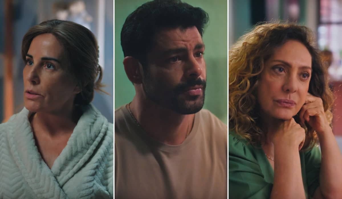 Irene tenta causar a discórdia entre Caio e Agatha em Terra e Paixão