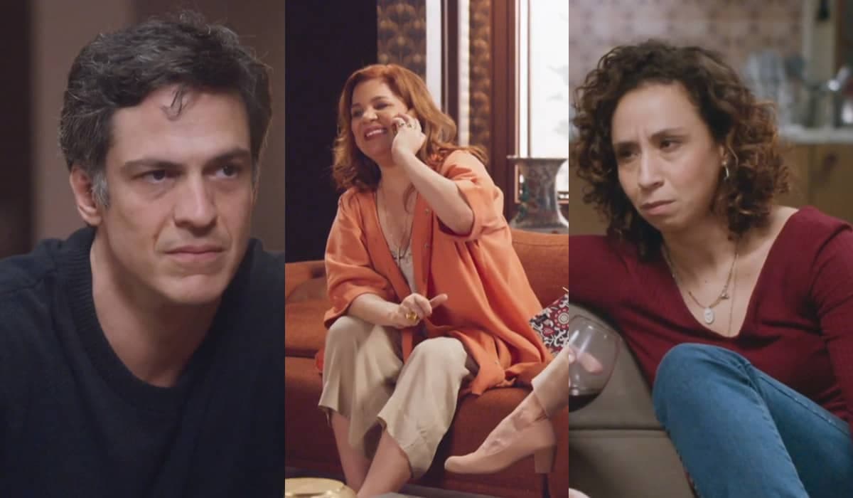Helena gasta toda a energia para afastar Adriana de Jonas, e esquece da própria vida em Elas por Elas
