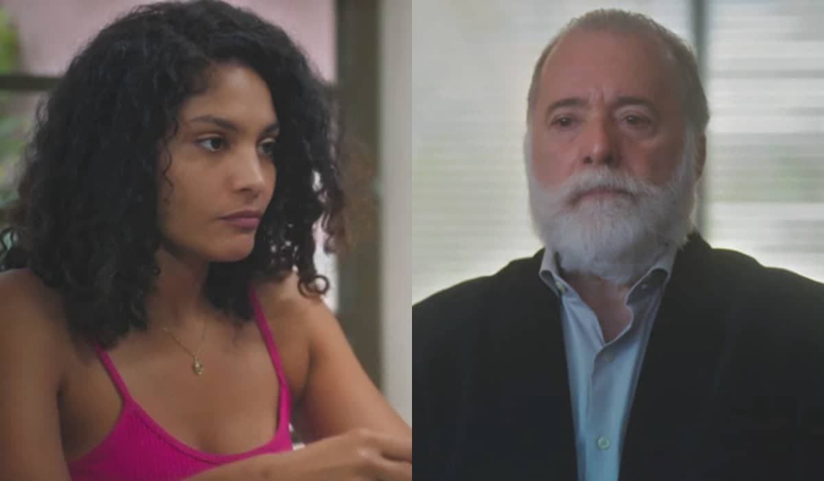 Aline sai da prisão e jura vingança contra Antônio em Terra e Paixão