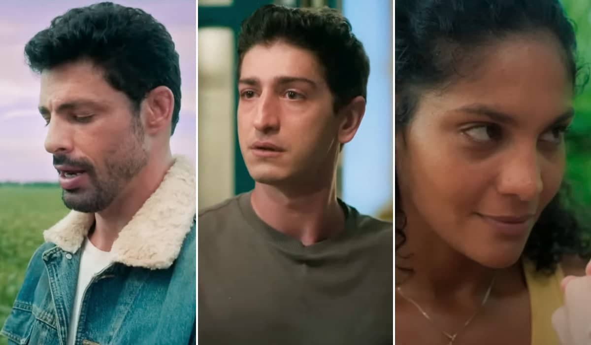 Caio e Daniel colocam a irmandade de lado e brigam por Aline em Terra e Paixão