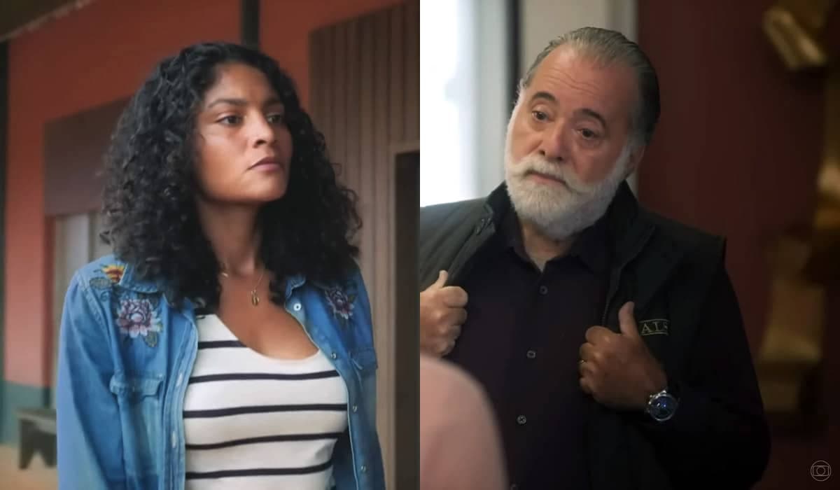 Aline usa experiência como professora de matemática contra Antônio em Terra e Paixão