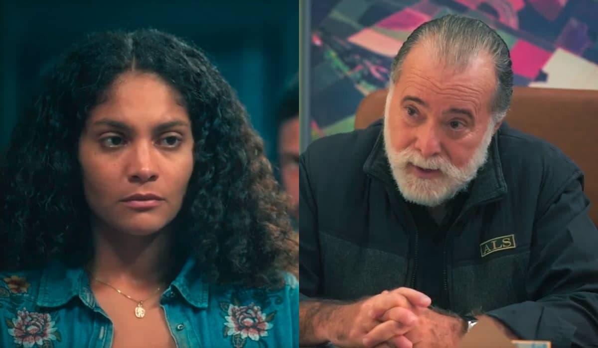 Aline se rende ao golpe de Antônio e libera água para o fazendeiro em Terra e Paixão