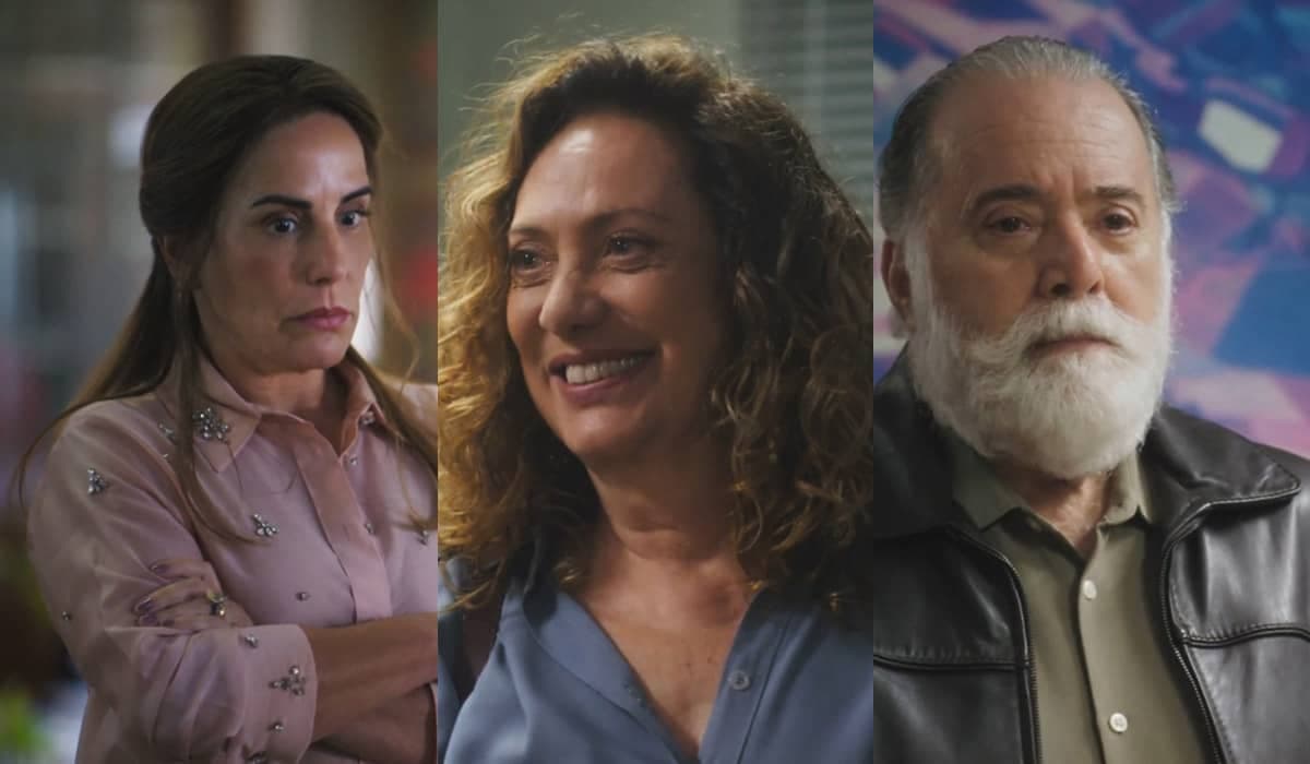 Irene esfrega relatório comprometedor sobre Agatha na cara de Antônio em Terra e Paixão