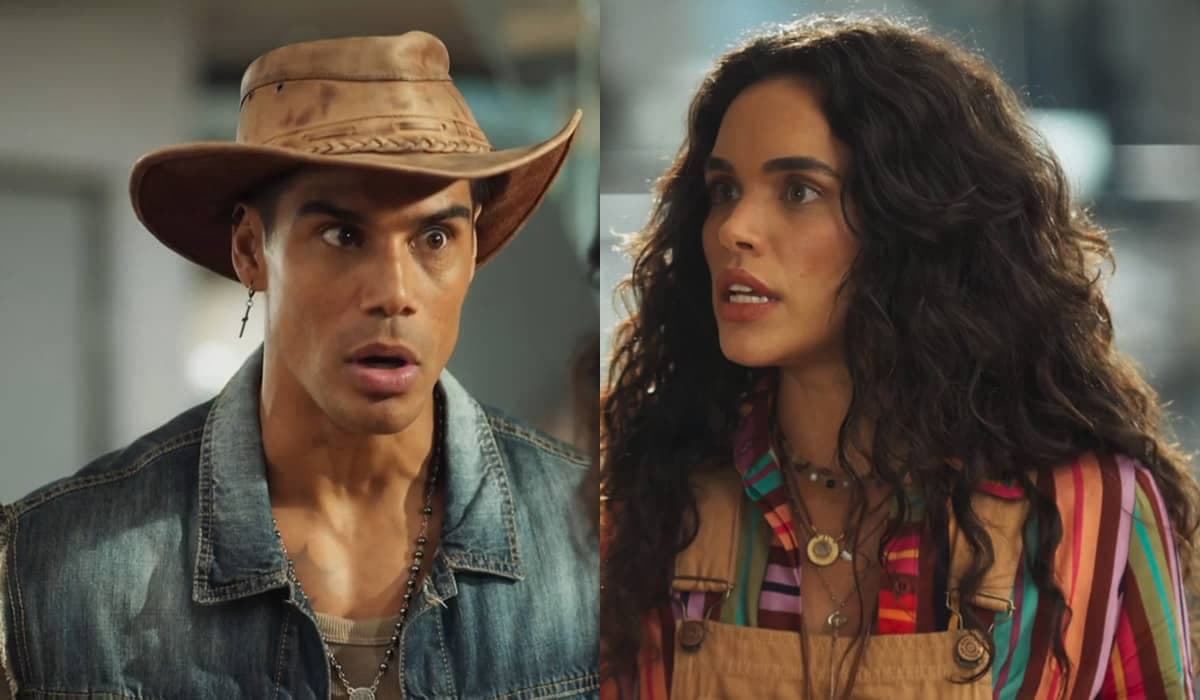 Jefinho se emociona com a ajuda de Luna em seu show na novela Fuzuê