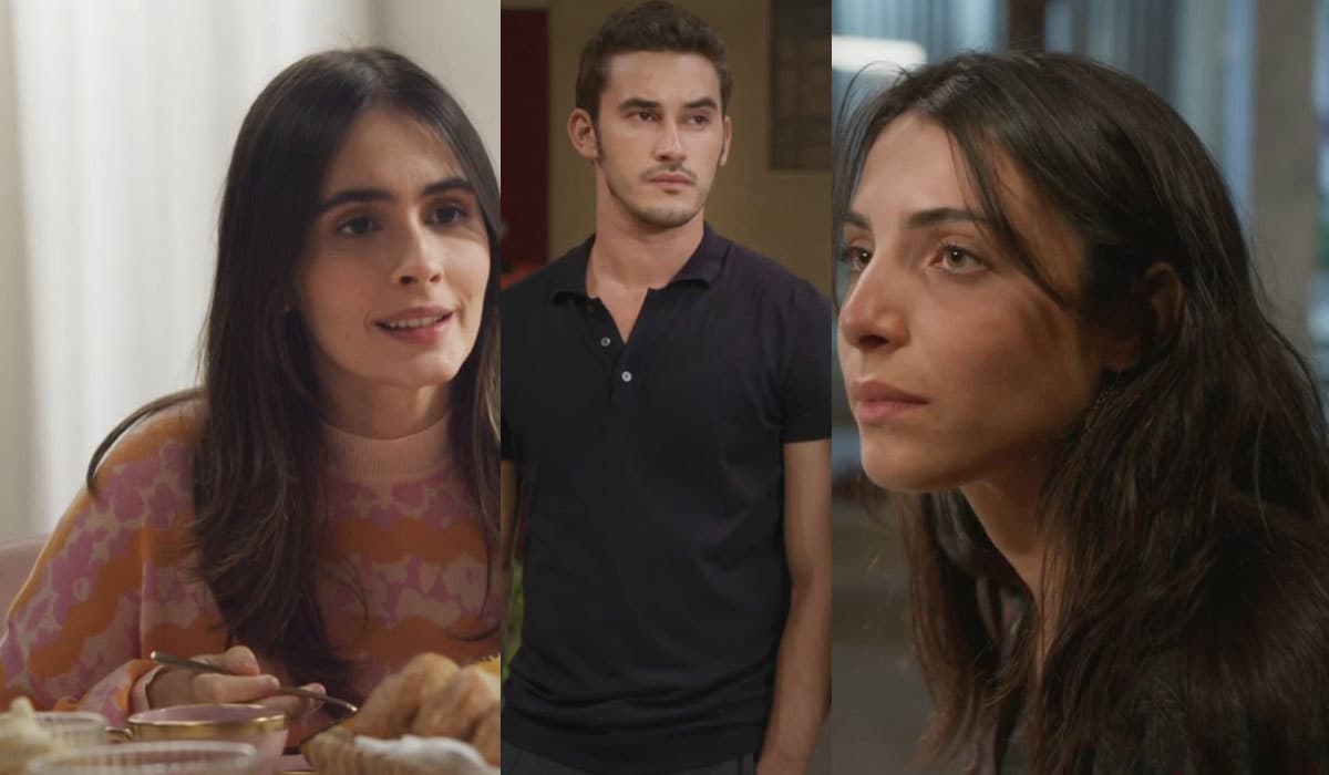 Cris fica radiante ao descobrir que Giovanni terminou com Ísis em Elas por Elas