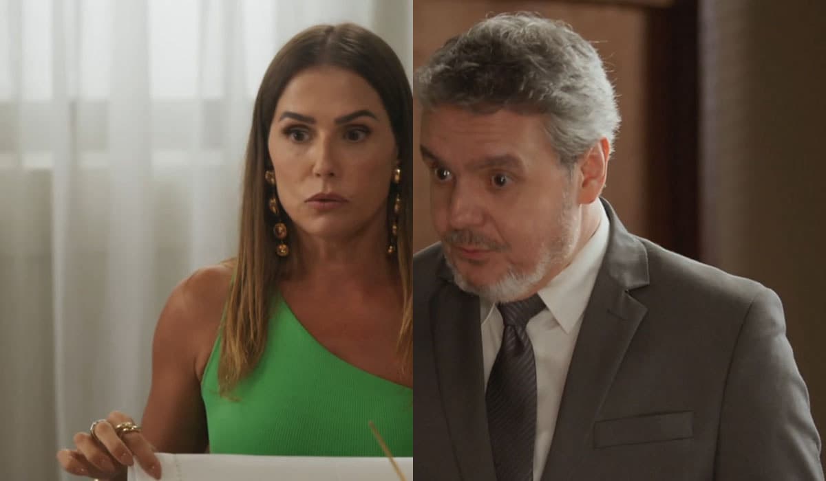 Lara é humilhada por Roberto e despejada da própria casa em Elas por Elas