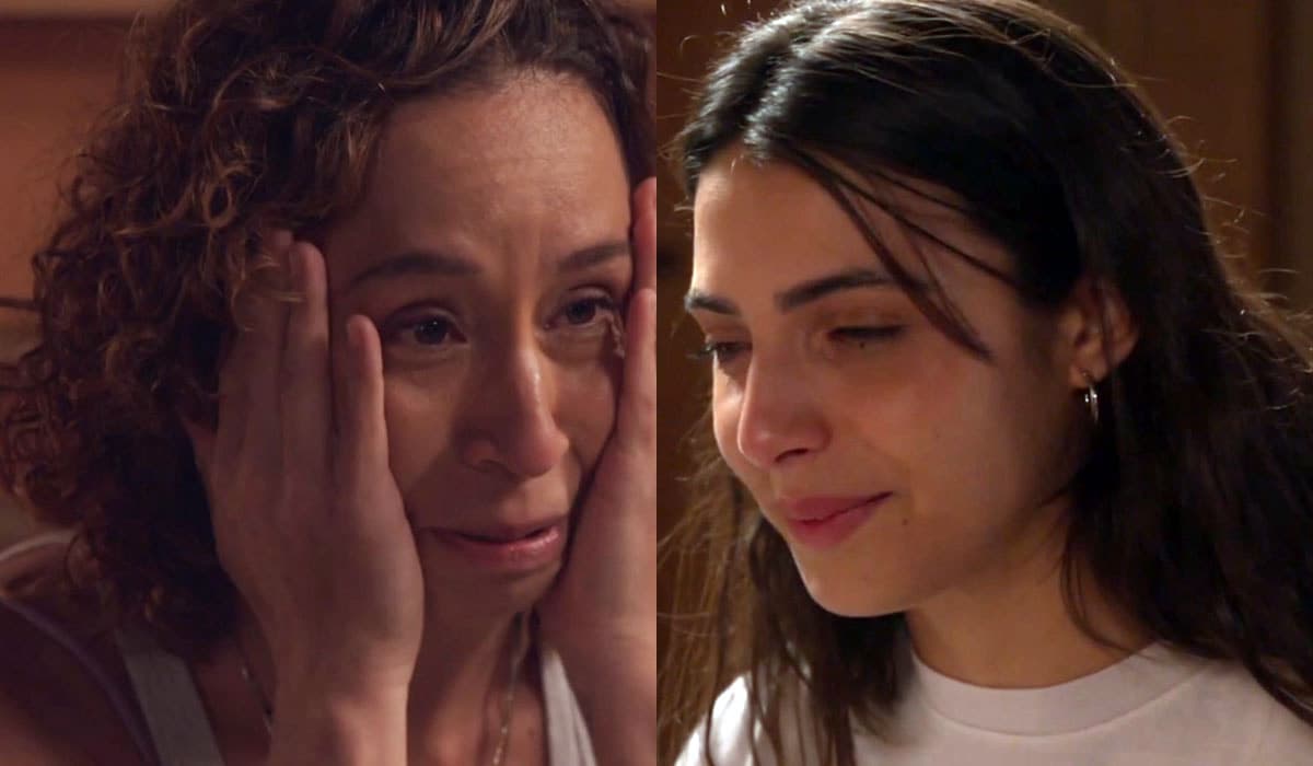 Adriana faz Ísis prometer que vai se afastar de Sérgio em Elas por Elas