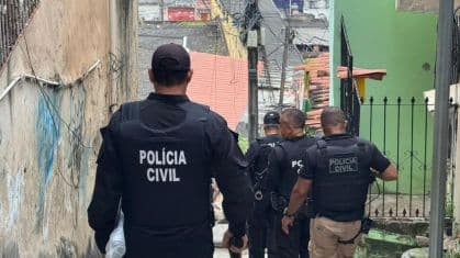 Megaoperação mira Comando Vermelho na Bahia e resulta em dezenas de prisões
