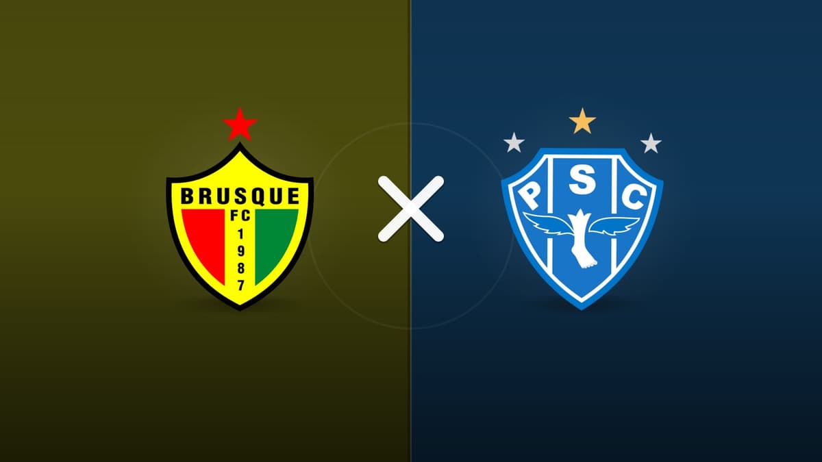 Brusque x Paysandu jogam hoje às 17h00 pela Serie C. Foto: Diário 24 Horas / Montagem