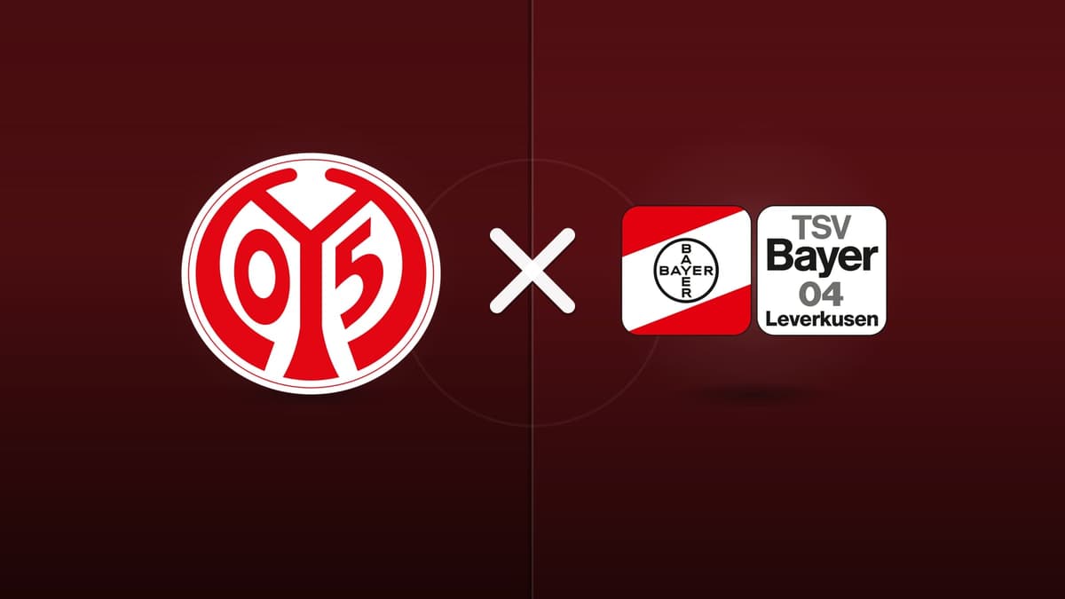 FSV Mainz 05 x Bayer Leverkusen jogam hoje às 10h30 pela Bundesliga. Foto: Diário 24 Horas / Montagem