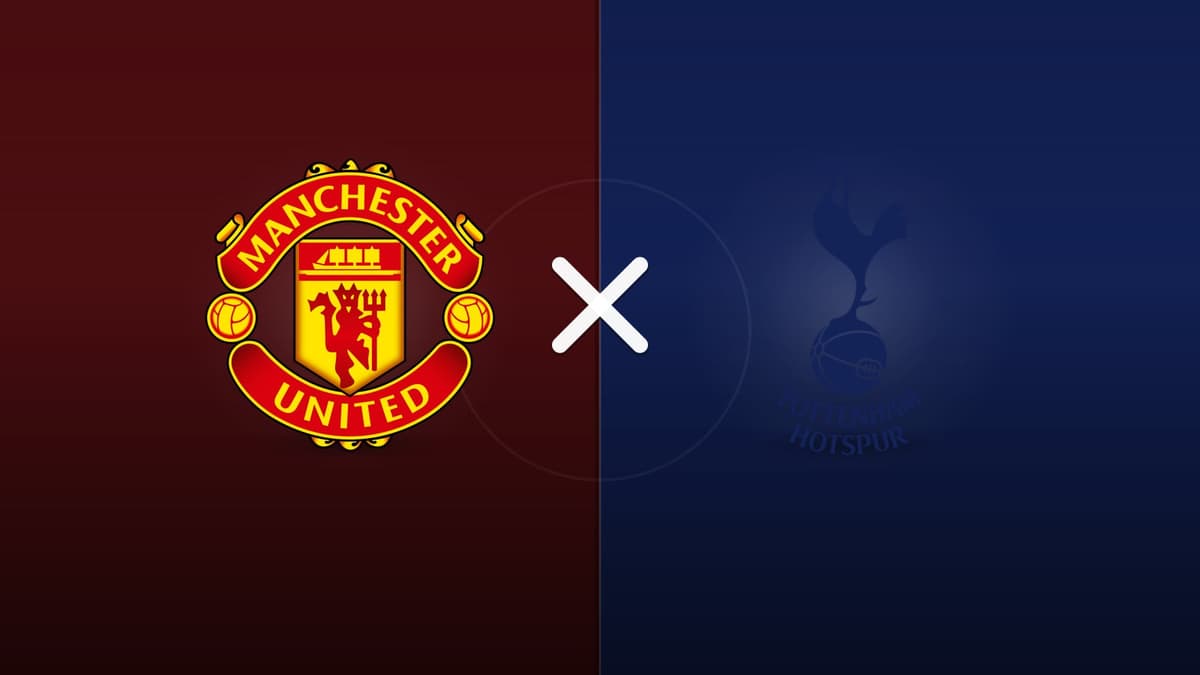 Manchester United x Tottenham jogam hoje às 13h30 pela Premier League. Foto: Diário 24 Horas / Montagem