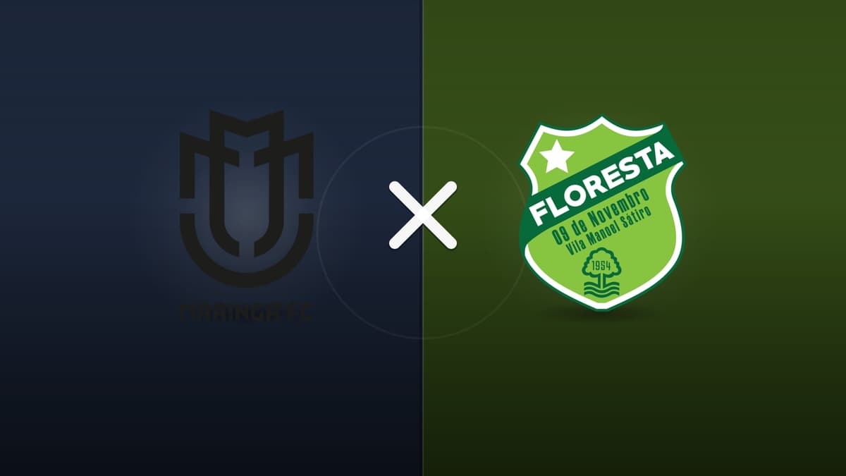Maringá x Floresta jogam hoje às 17h00 pela Serie C. Foto: Diário 24 Horas / Montagem