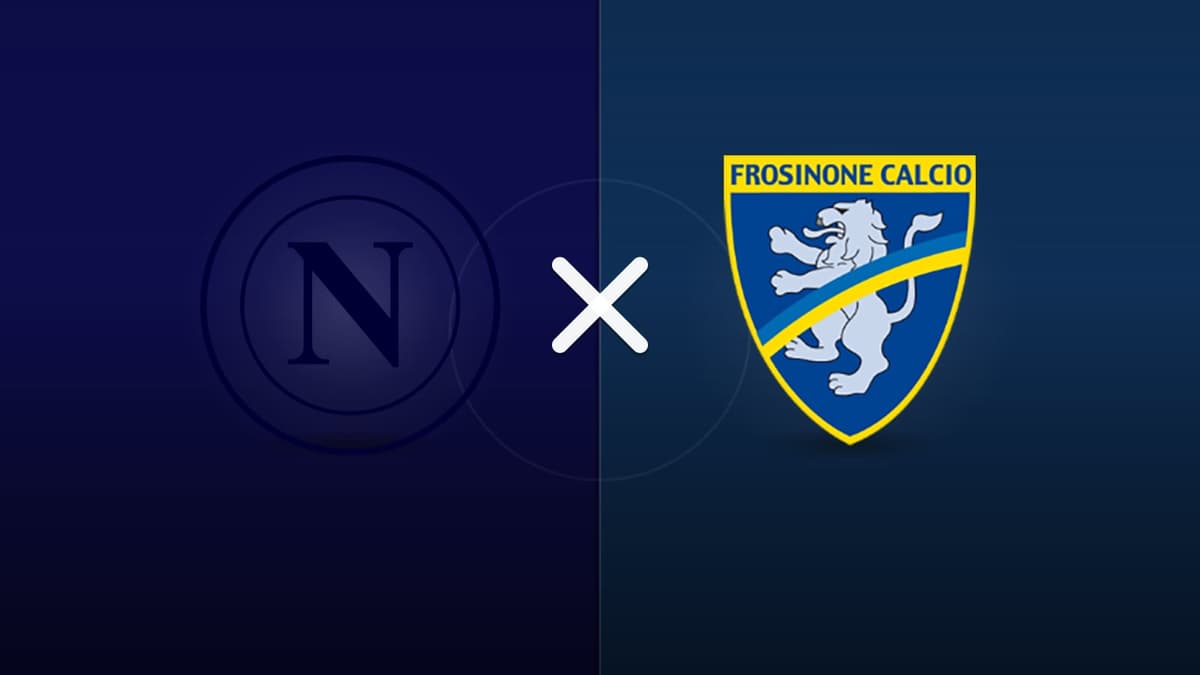 Napoli x Frosinone jogam hoje às 15h45 pela Serie A. Foto: Diário 24 Horas / Montagem