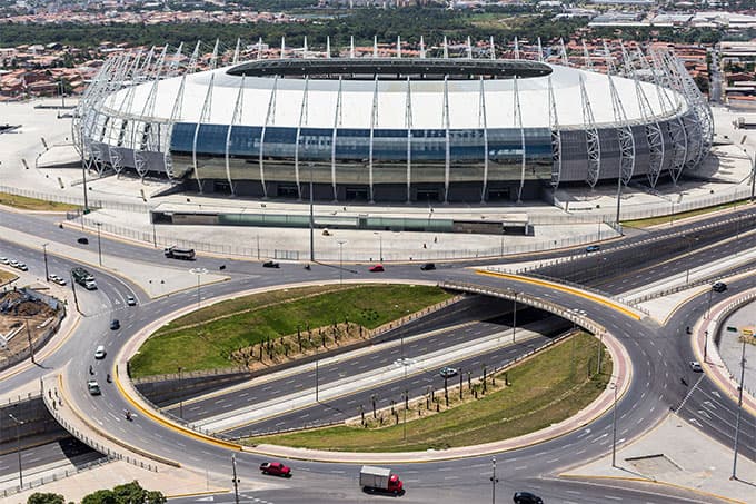 Fortaleza teve problemas para vencer na Arena Castelão nos últimos jogos. Foto: Acerto arenacastelao.net