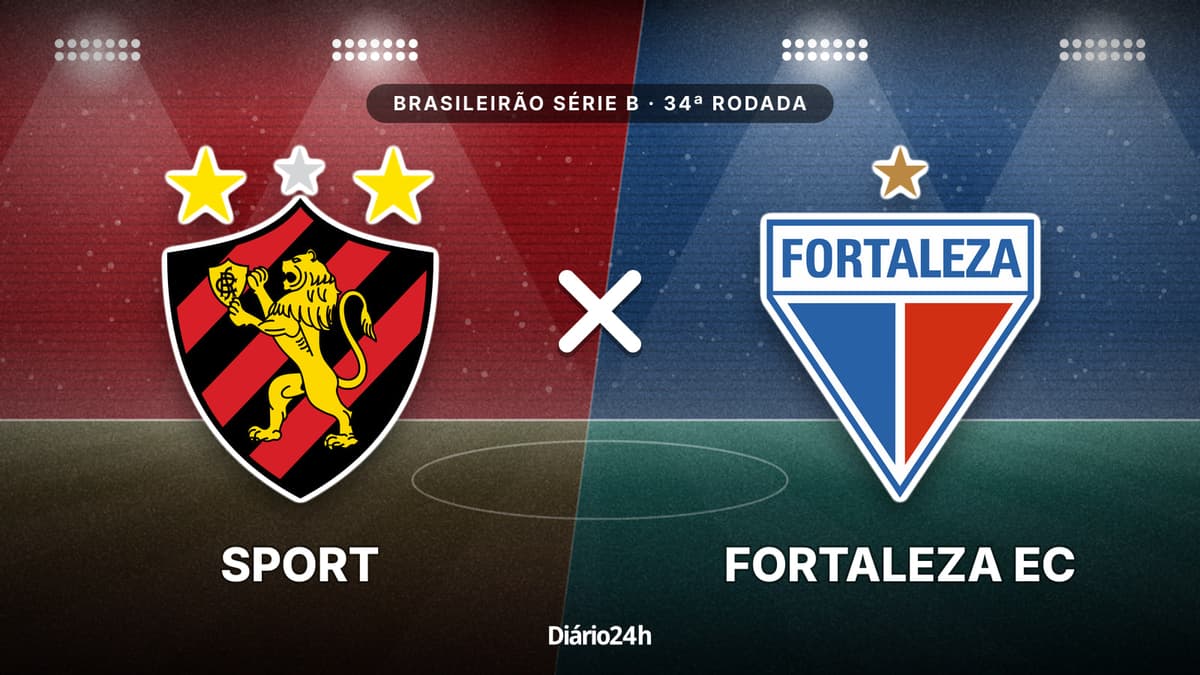 Sport x Fortaleza EC jogam hoje às 20h30 pela Serie B. Foto: Diário 24 Horas / Montagem