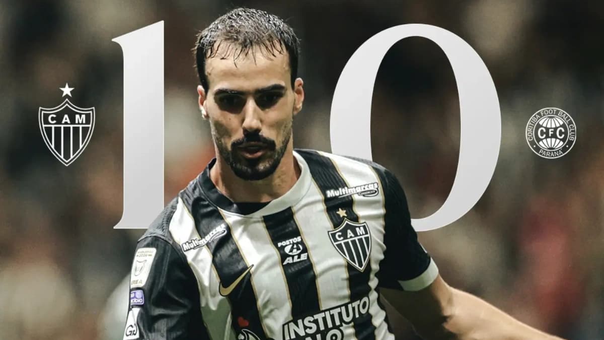 Atlético-MG vence o Coritiba com reservas e gol de Igor Gomes