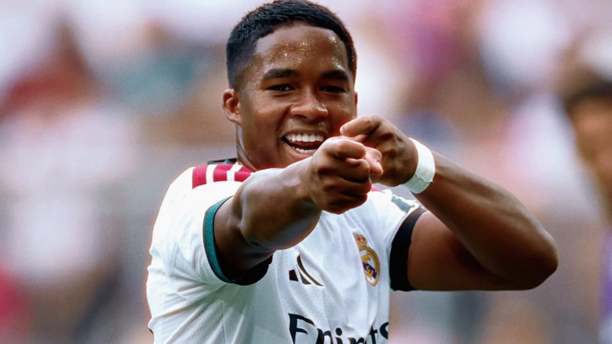Endrick é titular do Real Madrid contra o Sevilla no lugar de Vini Jr