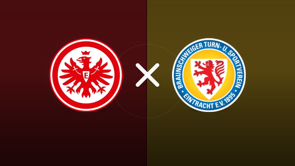 Eintracht Frankfurt x Eintracht Braunschweig jogam hoje às 11h00 pela Friendlies Clubs. Foto: Diário 24 Horas / Montagem