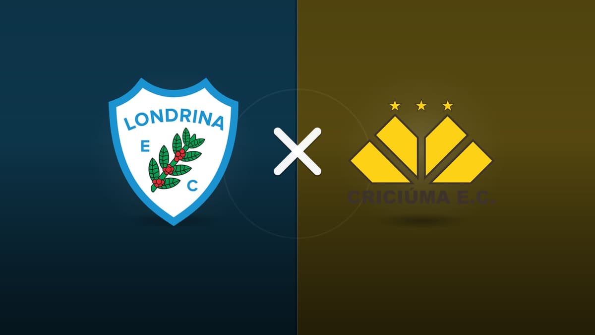 Londrina x Criciúma jogam hoje às 20h30 pela Serie B. Foto: Diário 24 Horas / Montagem