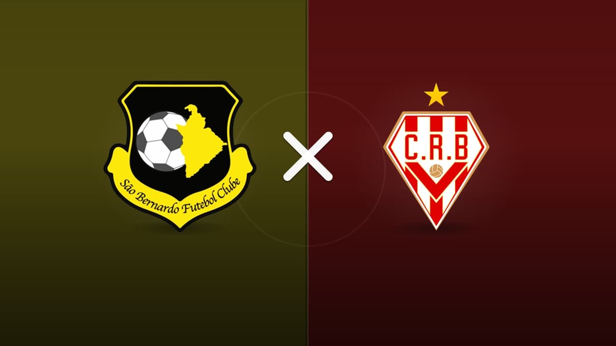 São Bernardo x CRB jogam hoje às 19h30 pela Serie B. Foto: Diário 24 Horas / Montagem