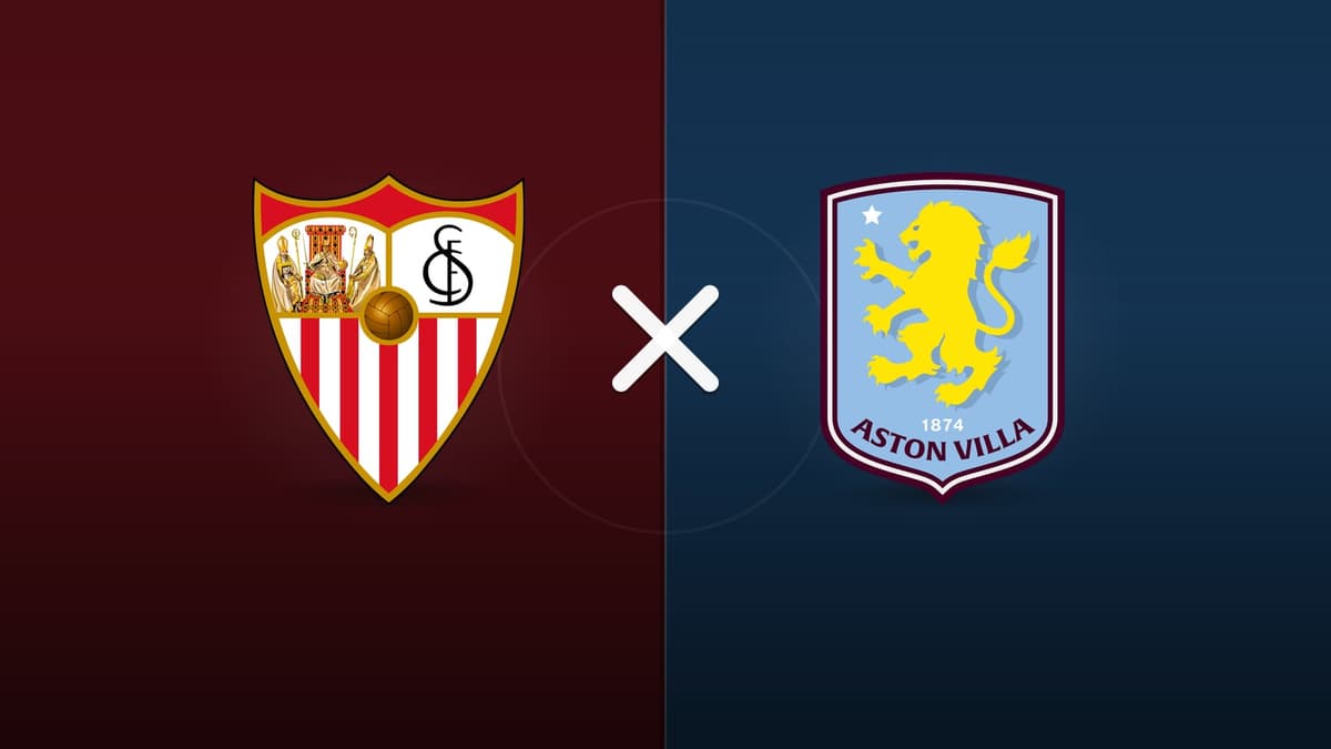 Sevilla x Aston Villa jogam hoje às 15h30 pela Friendlies Clubs. Foto: Diário 24 Horas / Montagem