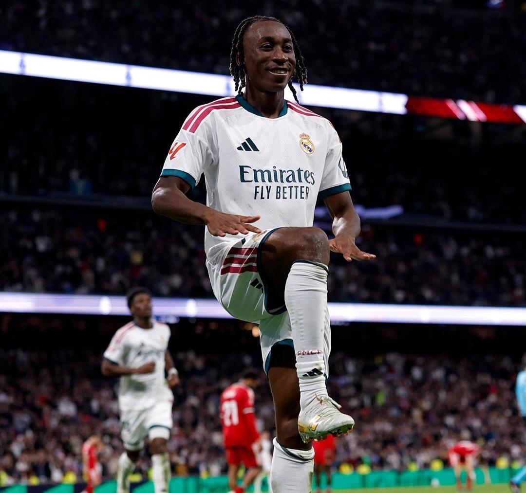 Diomande ganhou espaço no ataque do Real nas últimas semanas. Foto: Reprodução/Instagram @realmadrid