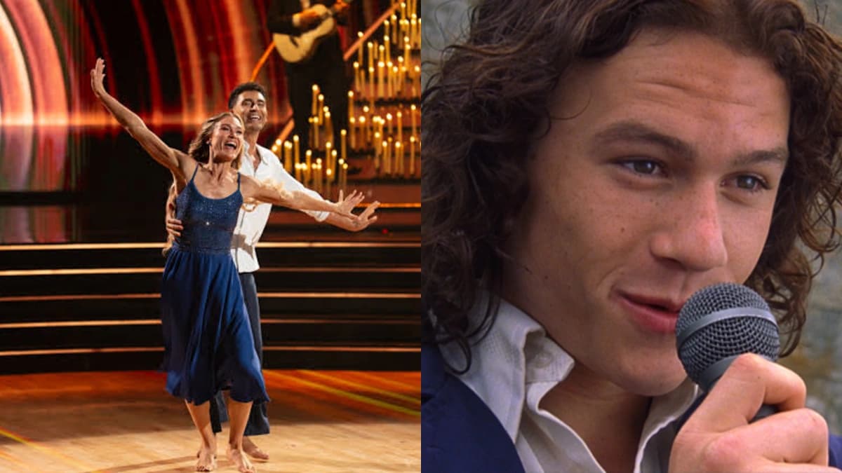 Julia Stiles faz homenagem a Heath Ledger no Dancing With the Stars