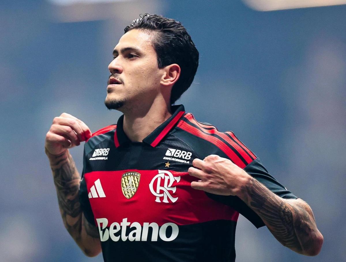 Pedro em ação pelo Flamengo. Foto: Reprodução/Instagram @pedroguilherme