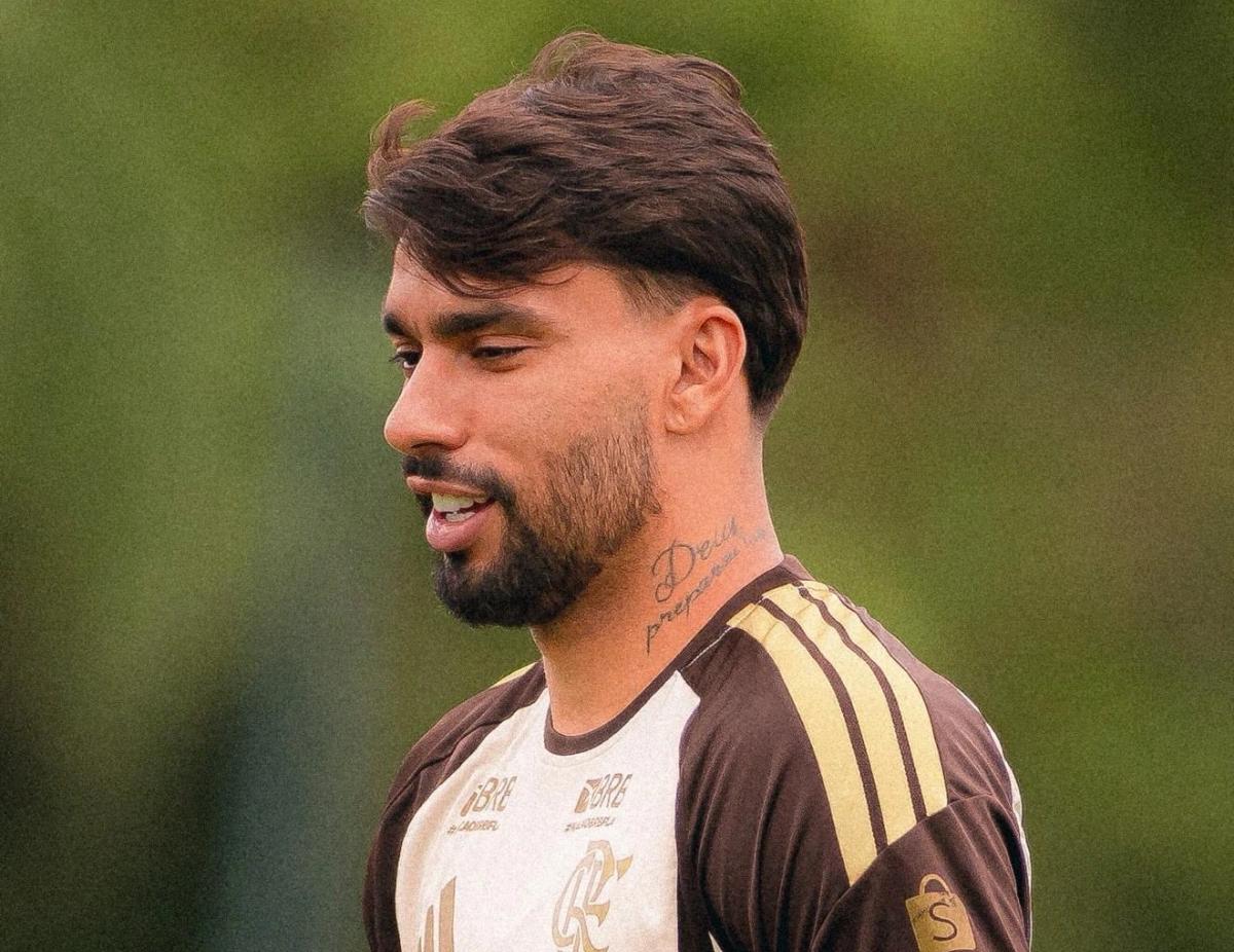 Paquetá foi um dos amarelos no primeiro jogo da semi. Foto: Reprodução/Instagram @flamengo