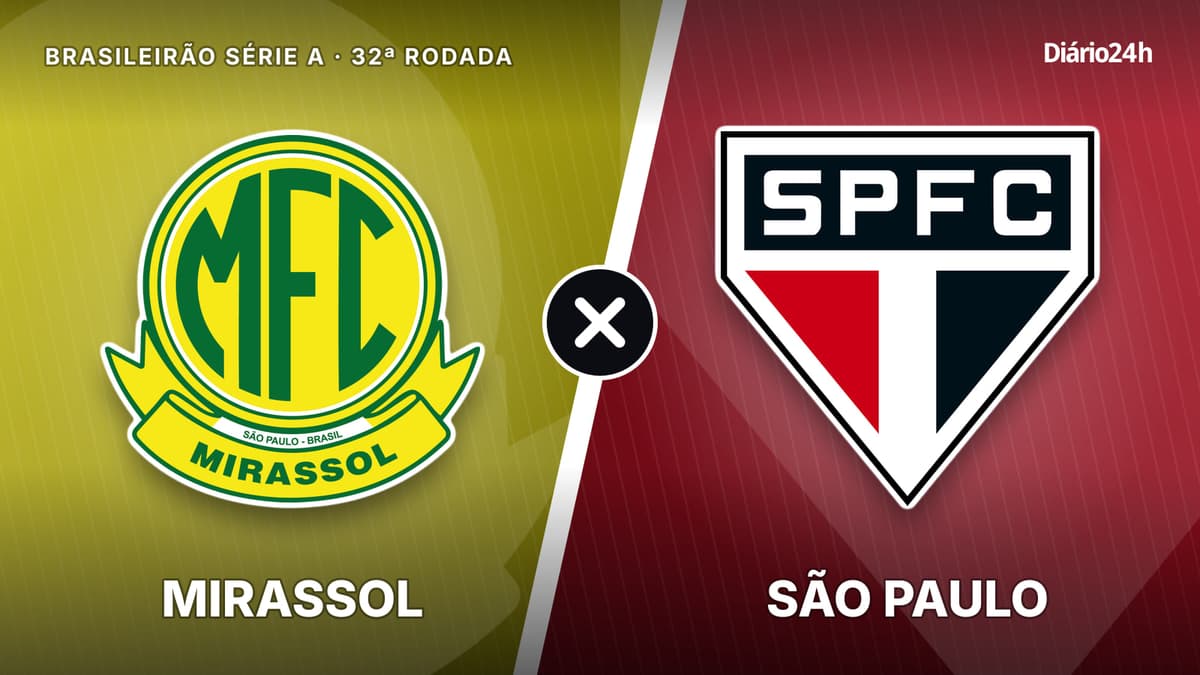 Mirassol x São Paulo ao vivo: onde assistir, horário e escalações
