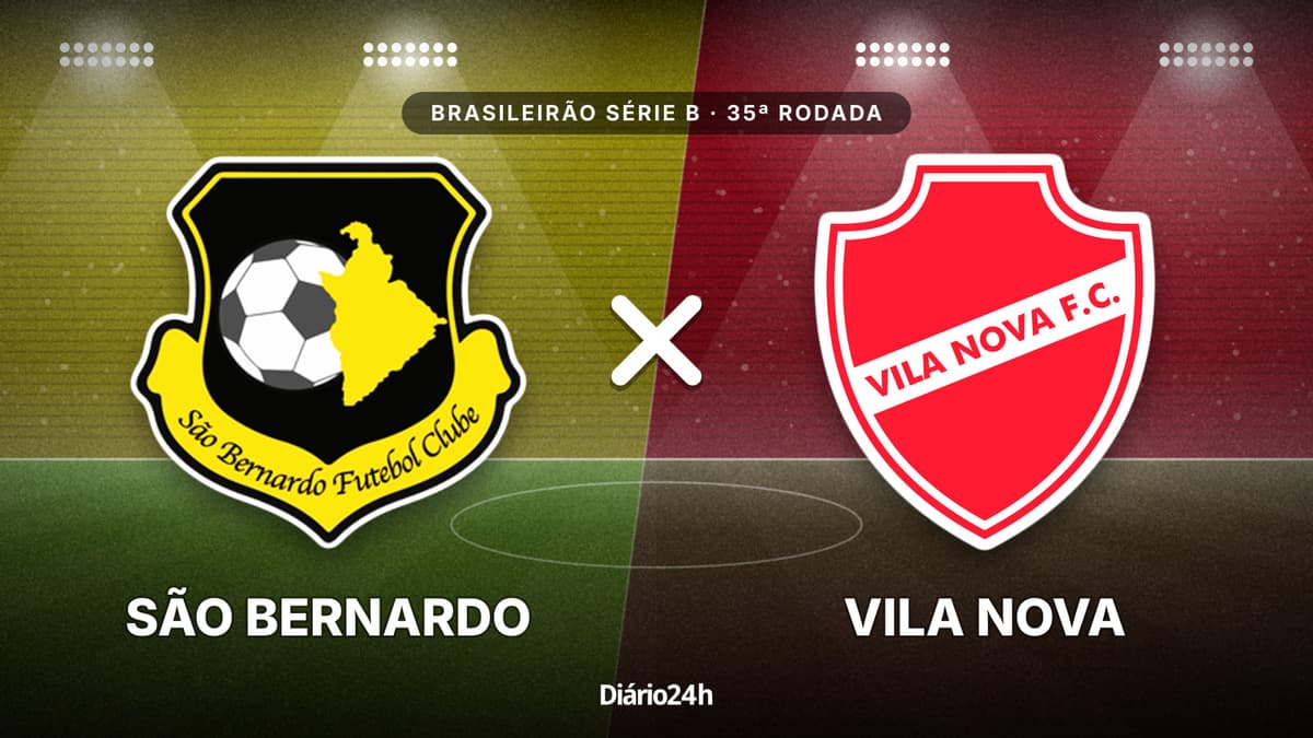 São Bernardo 1 x 1 Vila Nova ao vivo: gols, lances e onde assistir