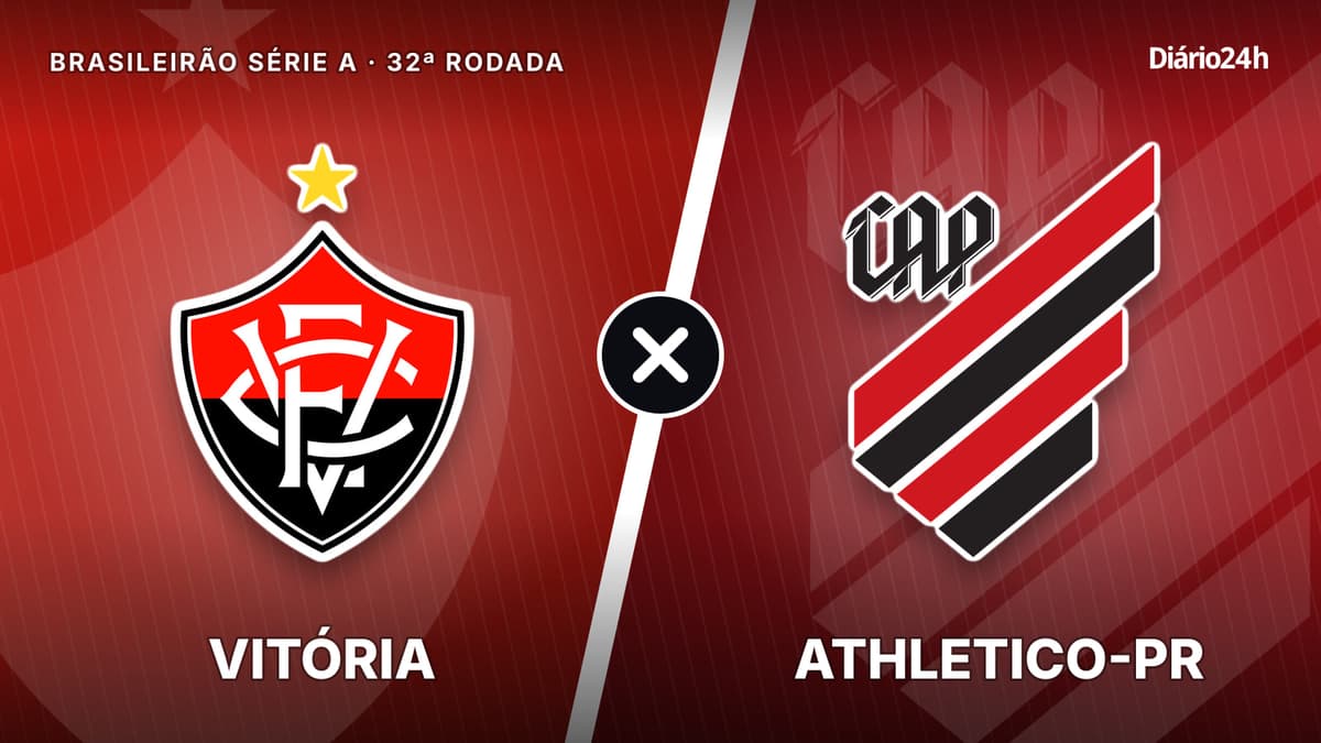 Vitória x Athletico-PR ao vivo: onde assistir, horário e escalações