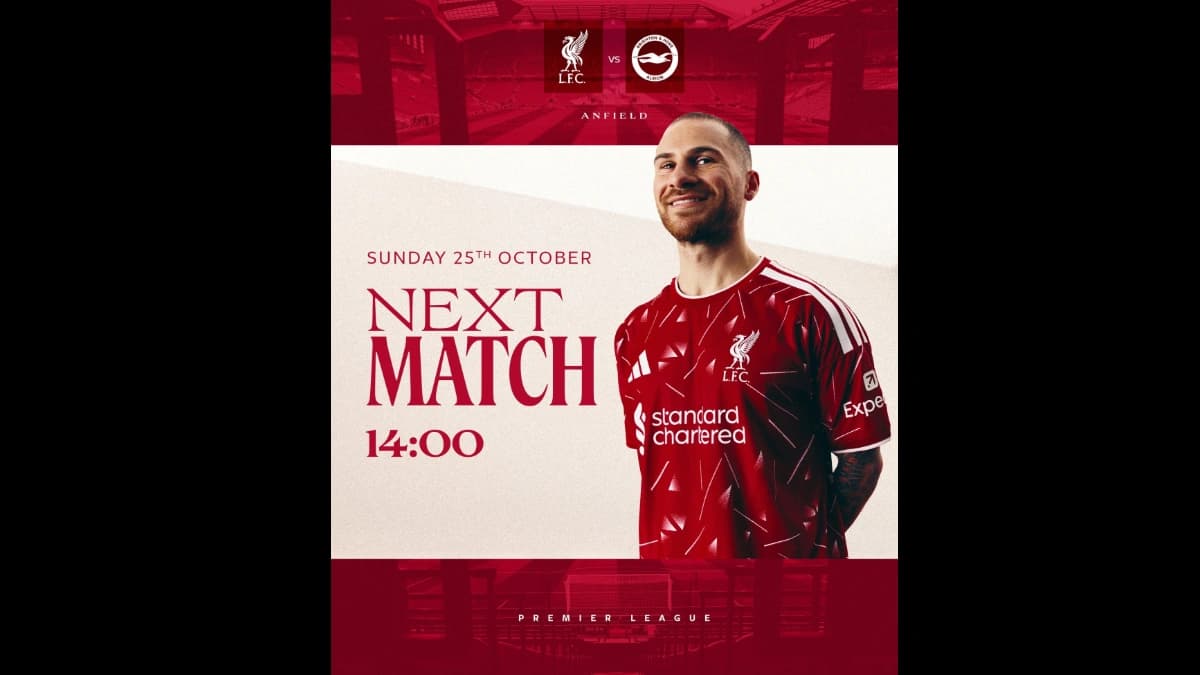 Liverpool tenta acabar com jejum de seis meses em Anfield na Premier