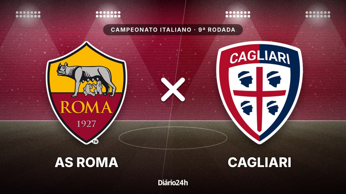 Roma x Cagliari ao vivo: gols, lances e onde assistir ao Campeonato Italiano
