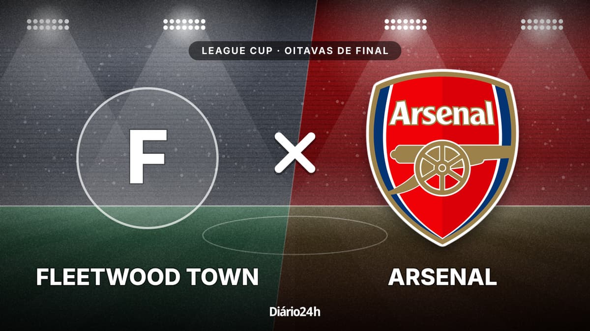 Fleetwood Town x Arsenal ao vivo: gols, lances e onde assistir à Copa da Liga Inglesa