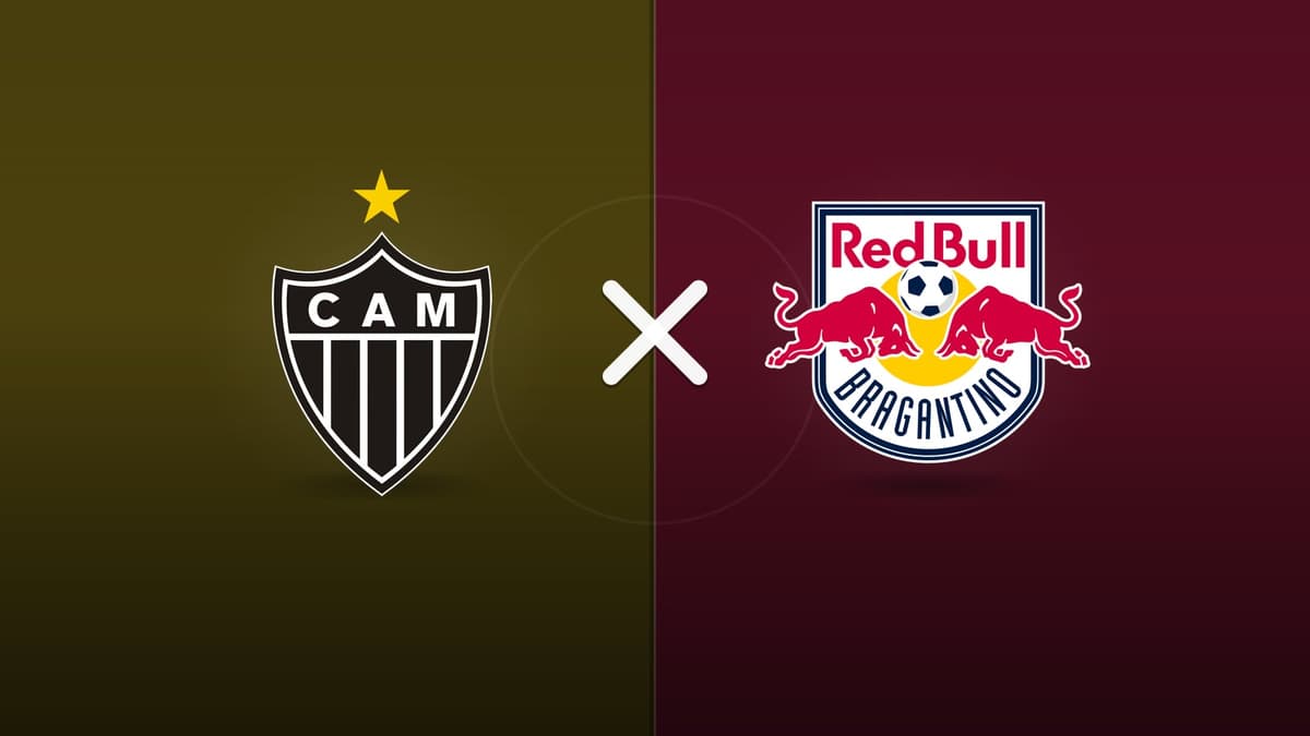 Atlético-MG x RB Bragantino jogam hoje às 18h30 pela Serie A. Foto: Diário 24 Horas / Montagem