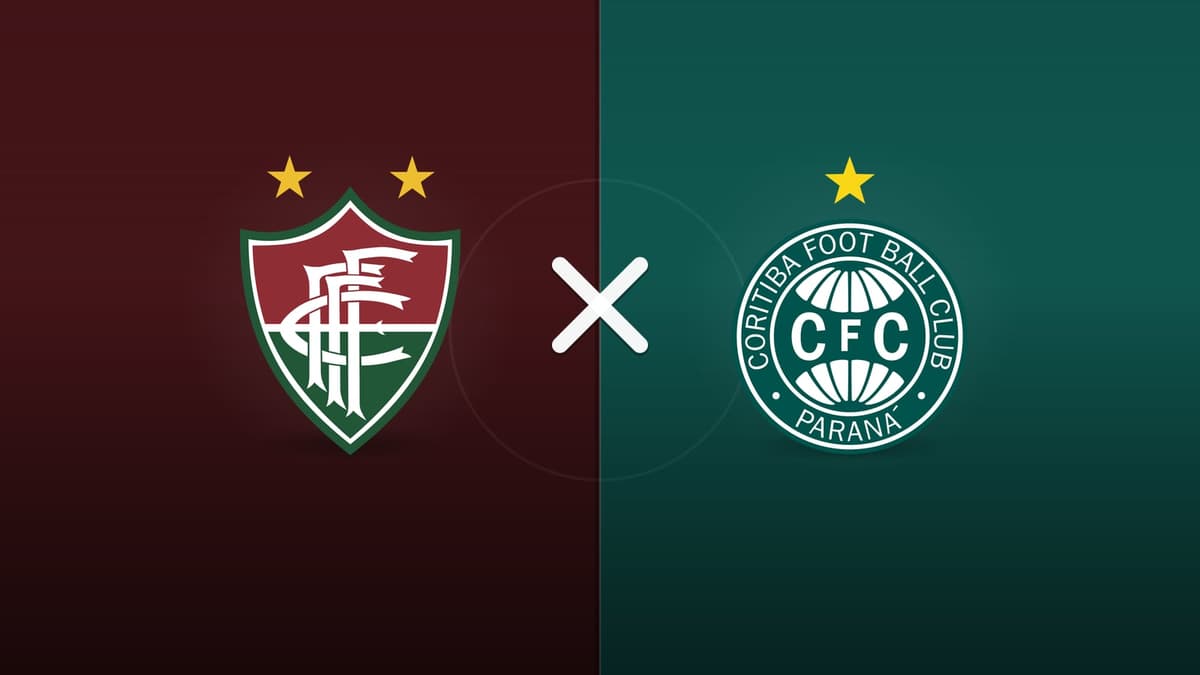 Fluminense x Coritiba jogam hoje às 21h30 pela Serie A. Foto: Diário 24 Horas / Montagem