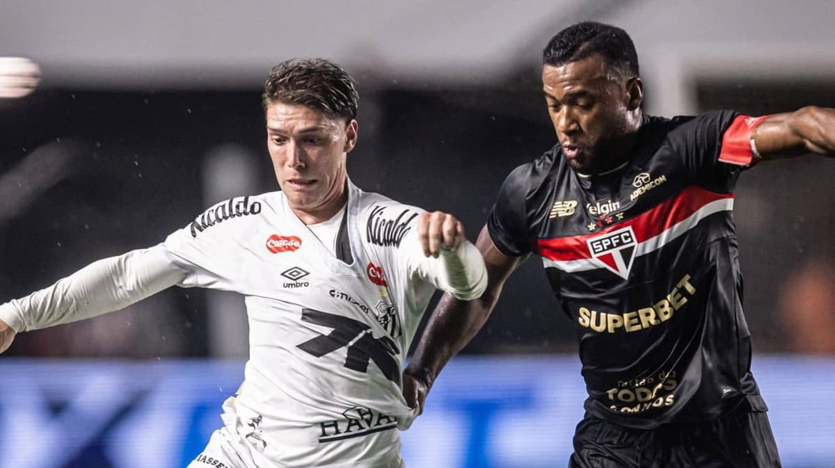 San-São: Santos e São Paulo se reencontram hoje pela 2ª rodada do Brasileirão 2026