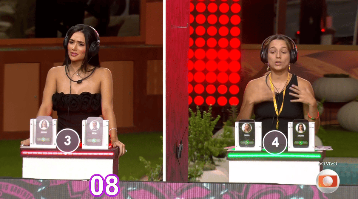 Sincerão agita a noite no BBB 26! Dinâmica da "Ligação" expõe alianças rompidas e trocas de acusações