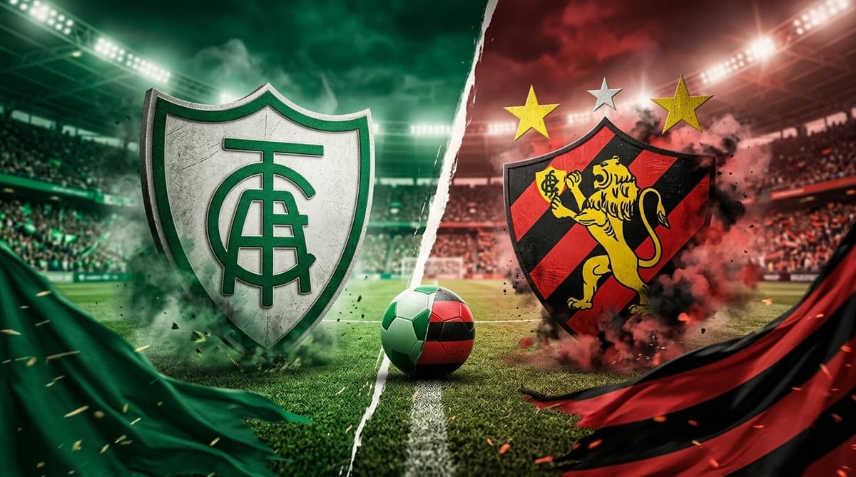América MG x Sport ao vivo hoje; Acompanhe