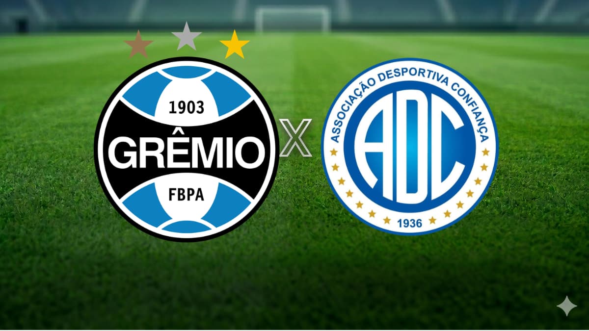 Grêmio recebe o Confiança pela Copa do Brasil: prováveis escalações, horário e onde assistir