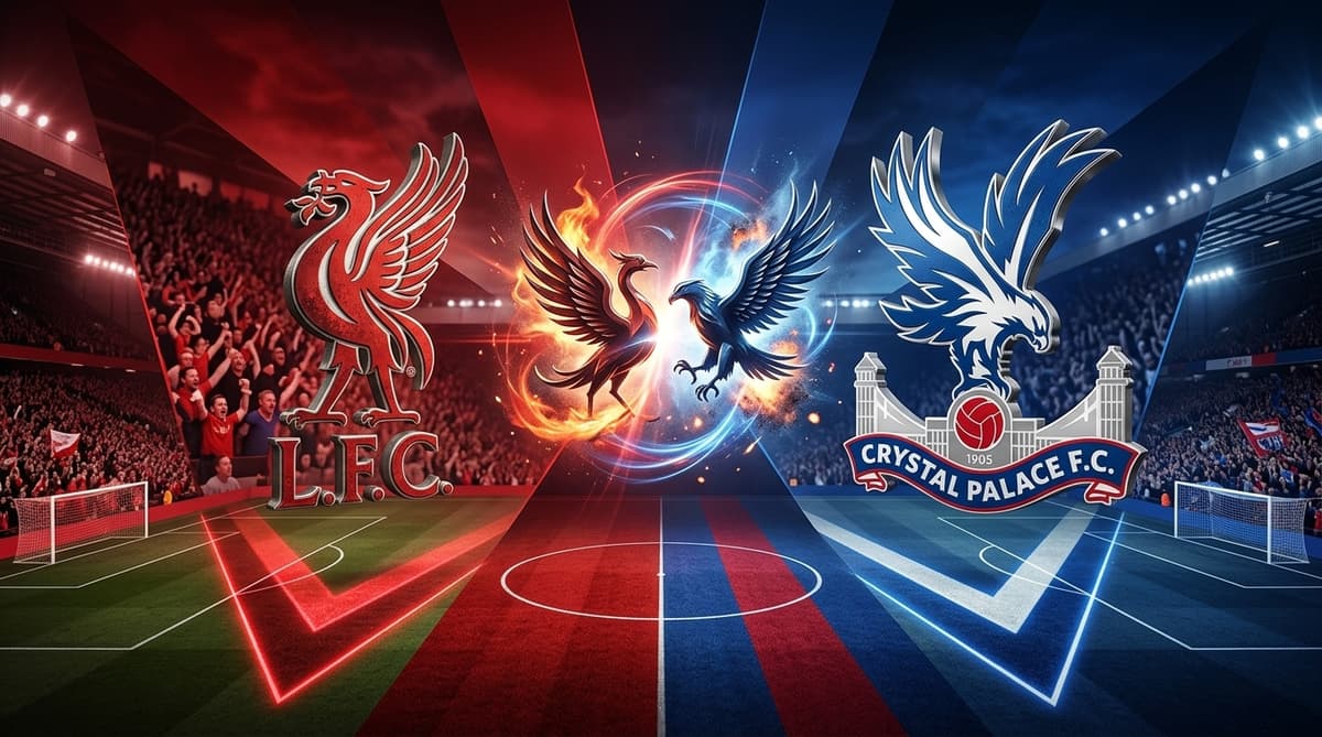 Liverpool x Crystal Palace ao vivo hoje; Acompanhe